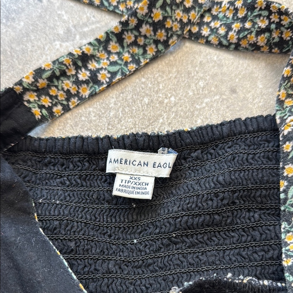 AEO Floral Halter Neck Top - Picture 5 of 5